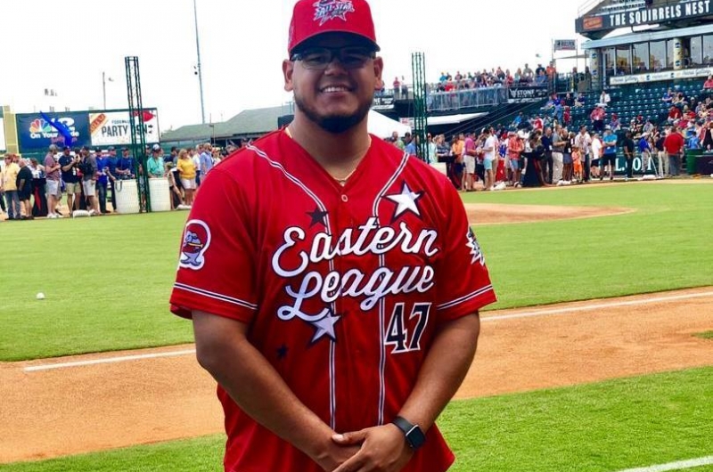 Dedgar Jiménez a brillar en el juego de estrellas de Eastern League