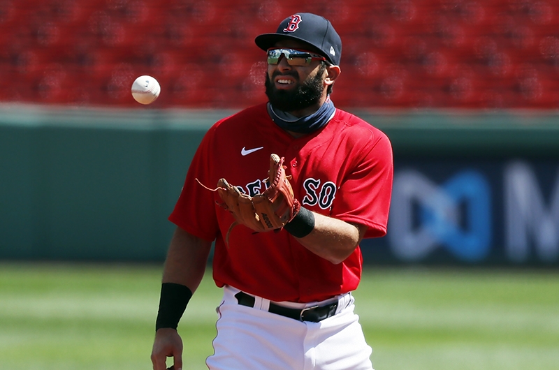 José Peraza fue enviado al campamento alterno de Boston