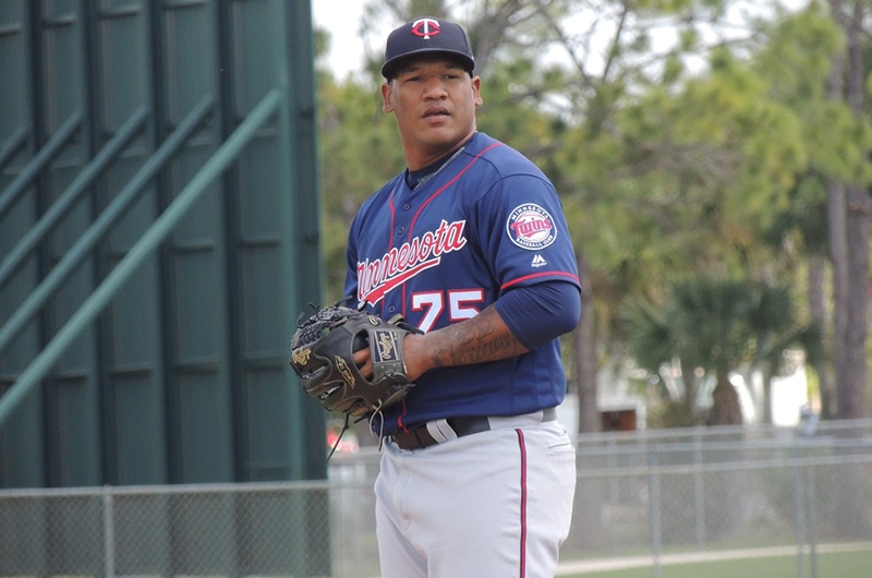 Edwar Colina debutó en Grandes Ligas