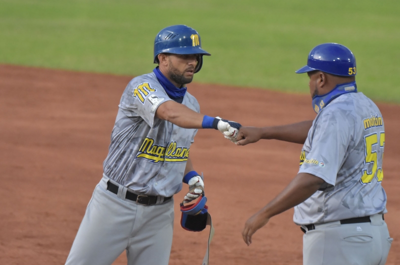Magallanes muestra pólvora en sus cañones y consigue su cuarta victoria consencutiva