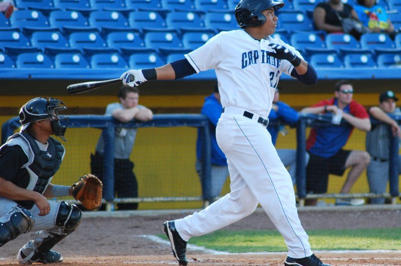 Anthony Santander atraviesa un buen momento con el madero