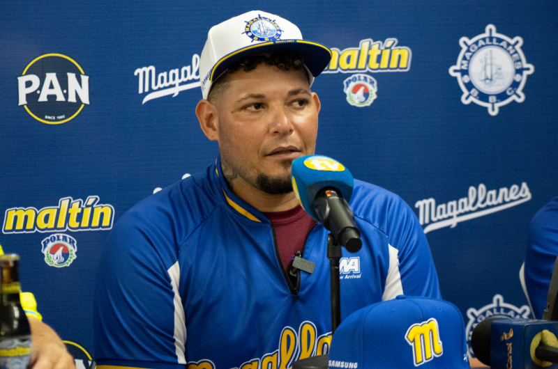 Yadier Molina ya está al mando del Magallanes