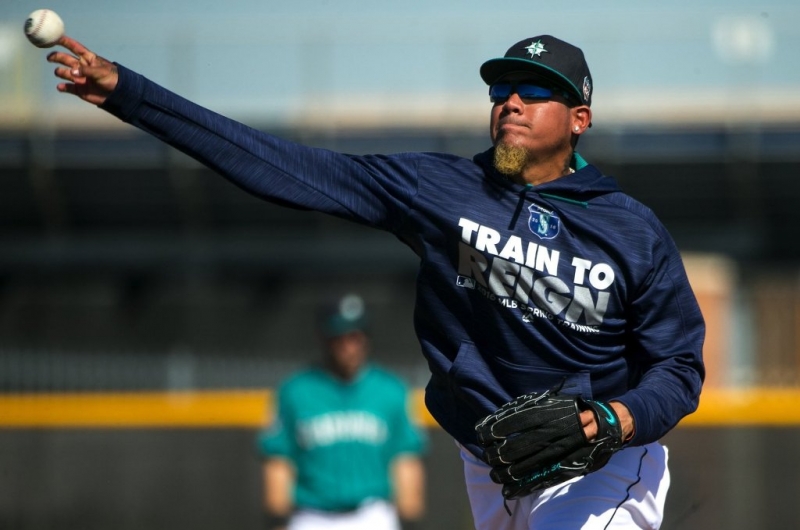 Félix Hernández dejó satisfecho a su manager