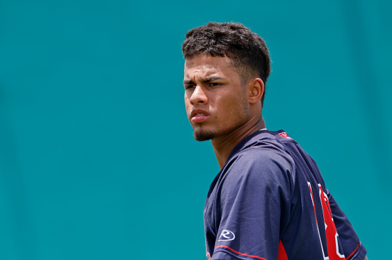 Franklin Arias sigue su ascenso en la organización de Boston