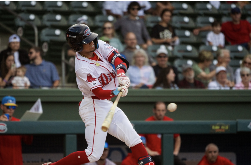 Franklin Arias nombrado Jugador del Mes en South Atlantic League