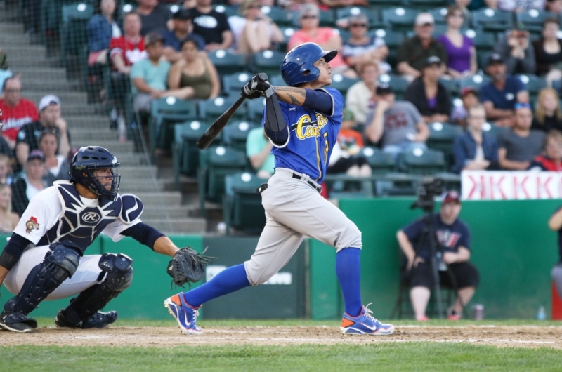 Darwin Pérez rinde con el bate en la American Association