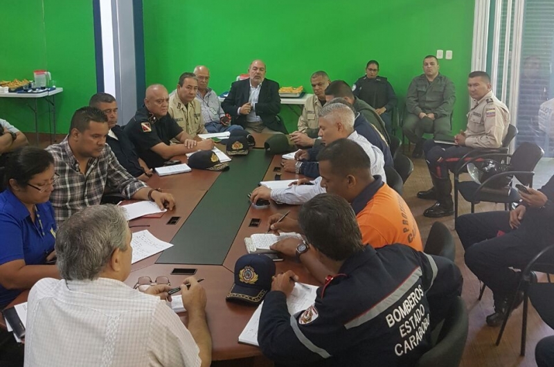 Magallanes se reunió con Fuerzas Vivas de Carabobo