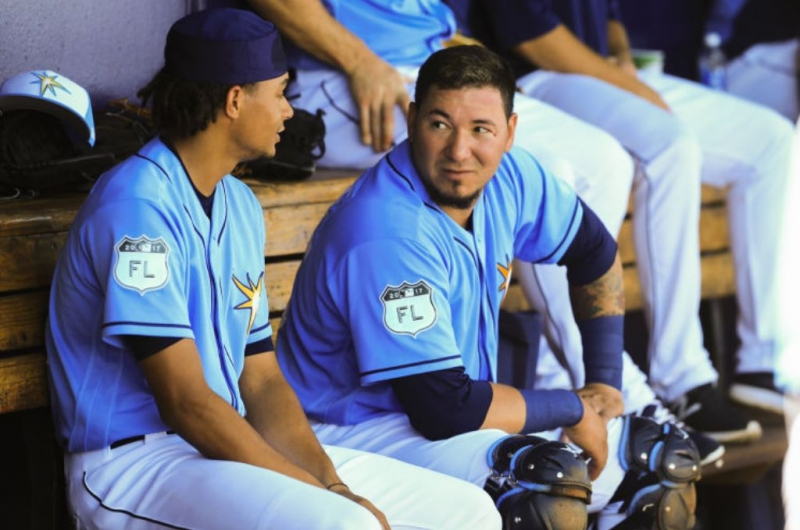 Jesús Sucre recibe elogios en Tampa Bay