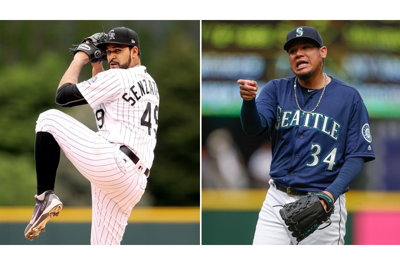 Senzatela y Hernández se conocieron en Seattle